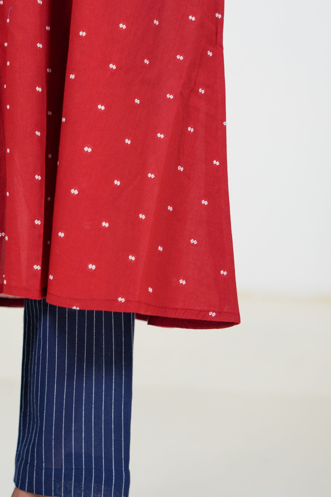 Deep Claret Kurta Set