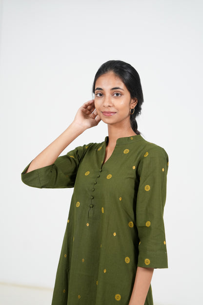 Chive Kurta Set