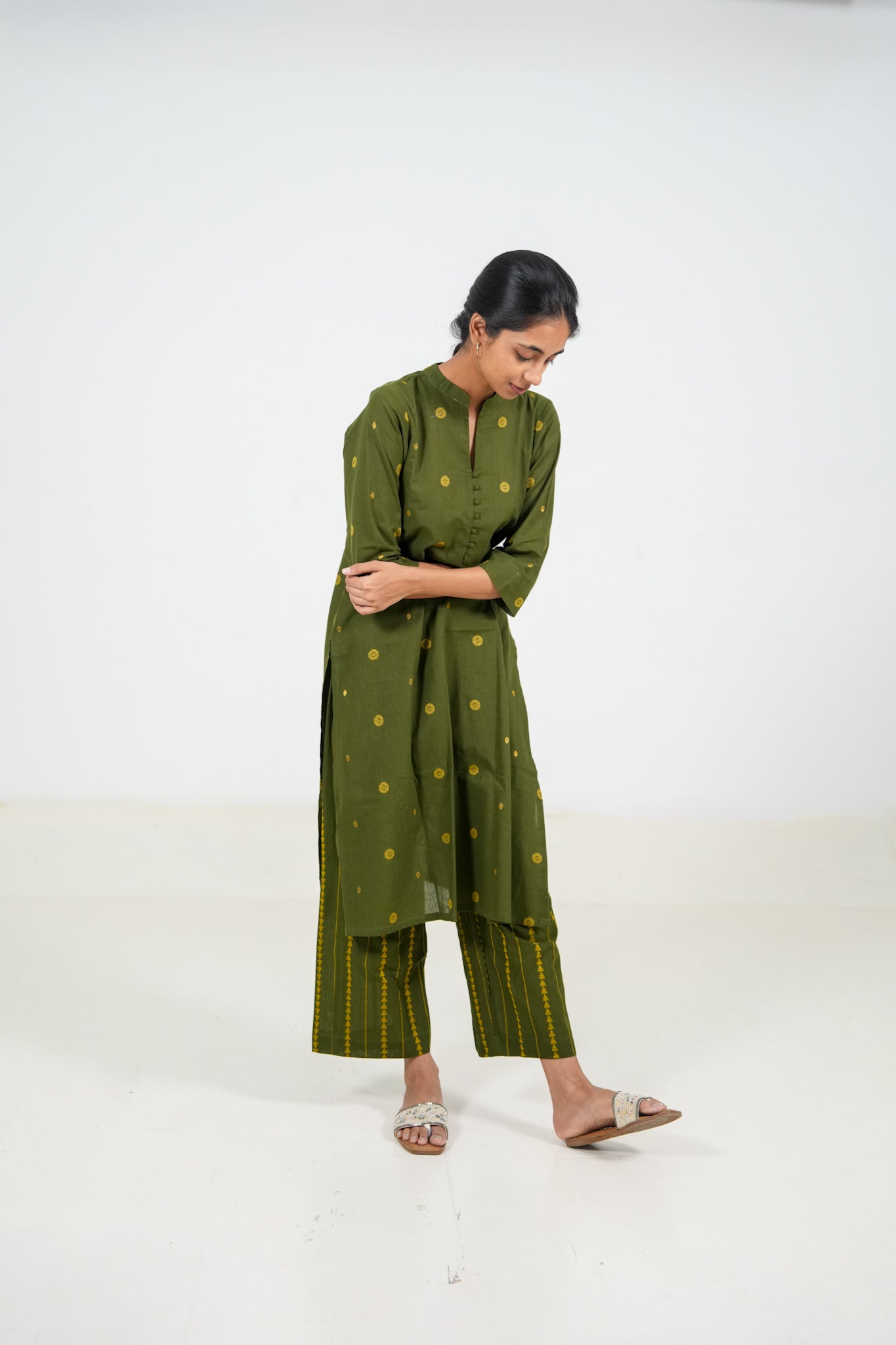 Chive Kurta Set