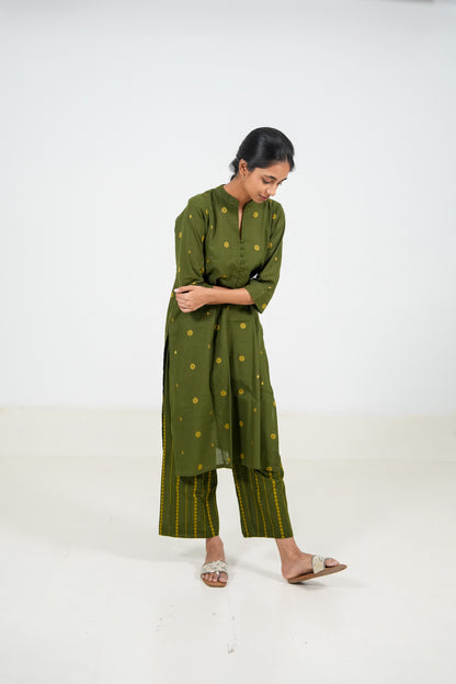 Chive Kurta Set