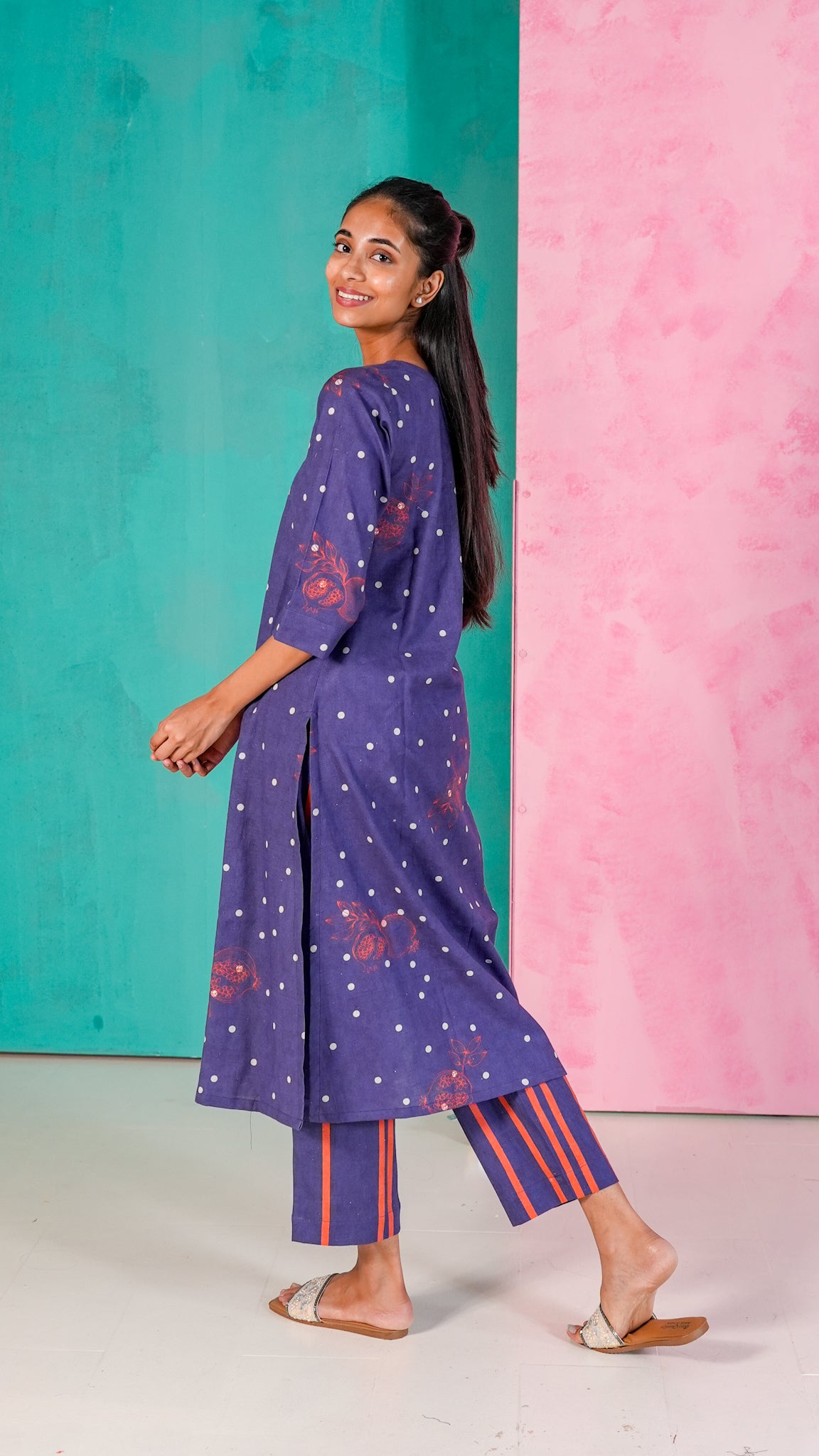 Pomegranate Sky Kurta Set