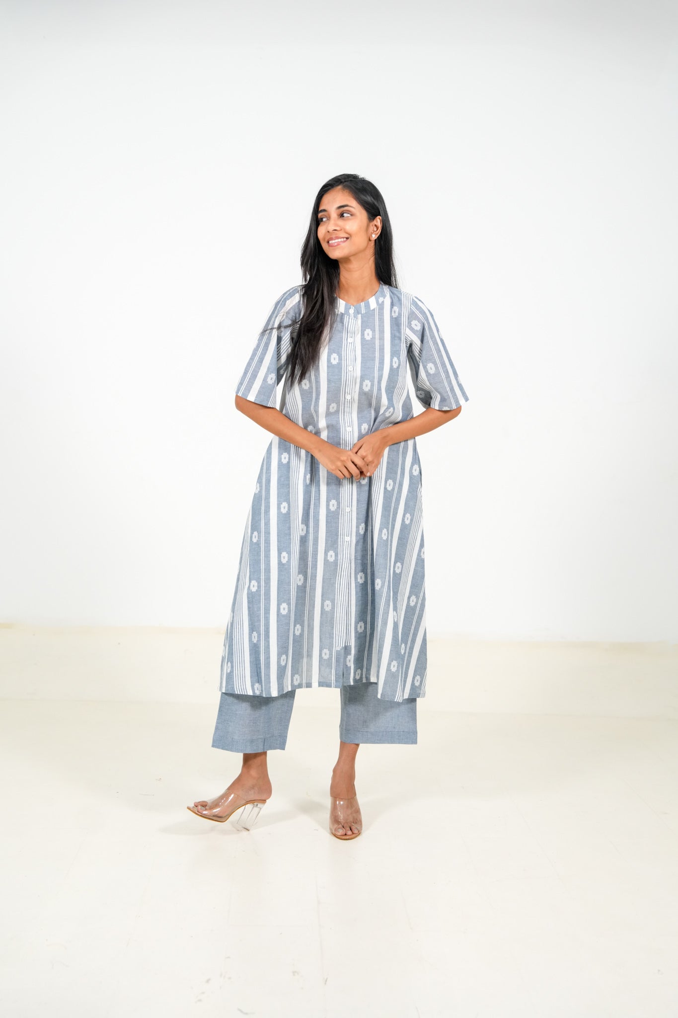 Blue Blush Kurta Set