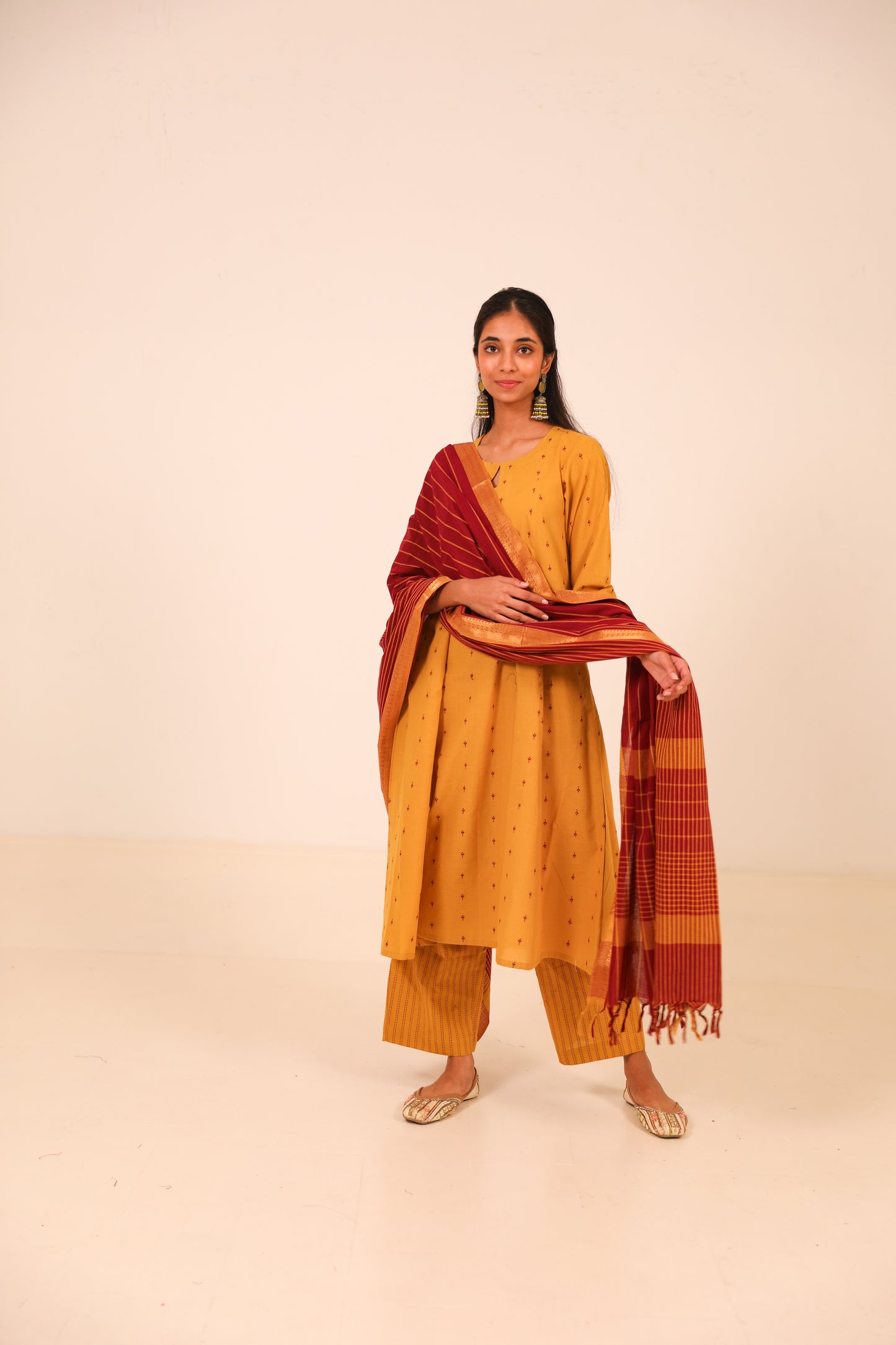 Golden Sunset Suit Set