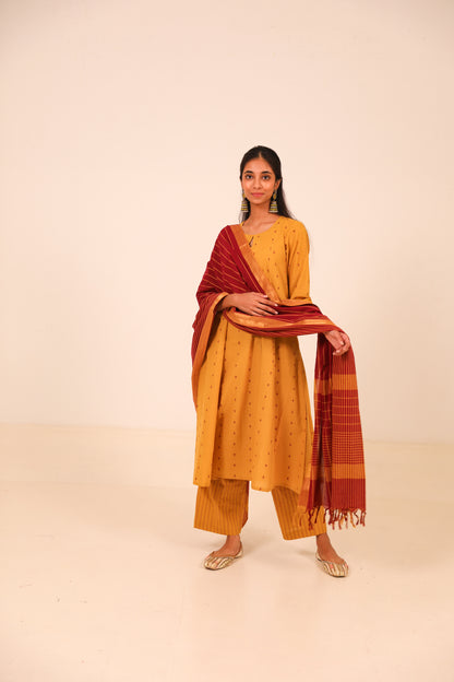 Golden Sunset Suit Set