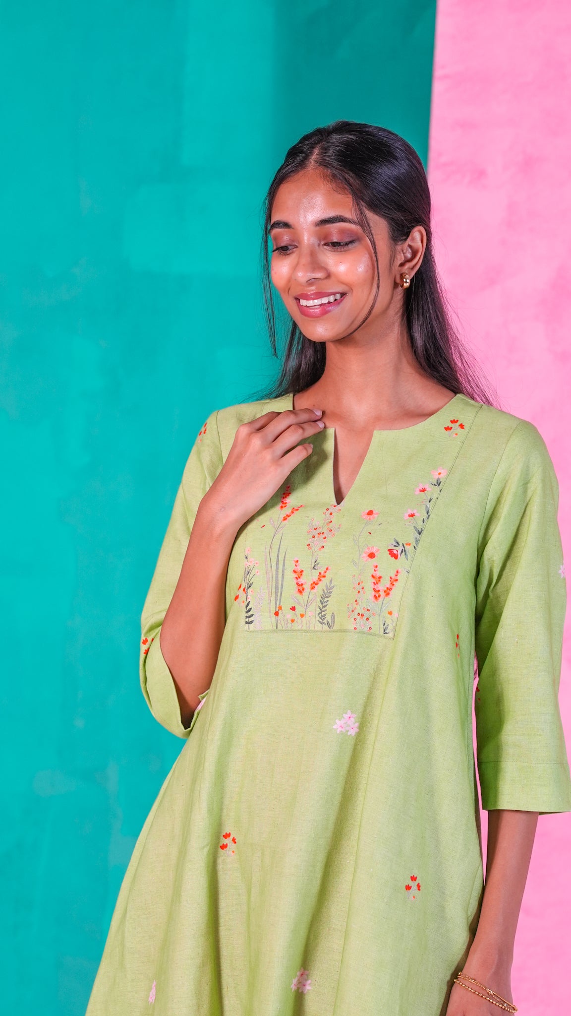 Parrot Kurta Set