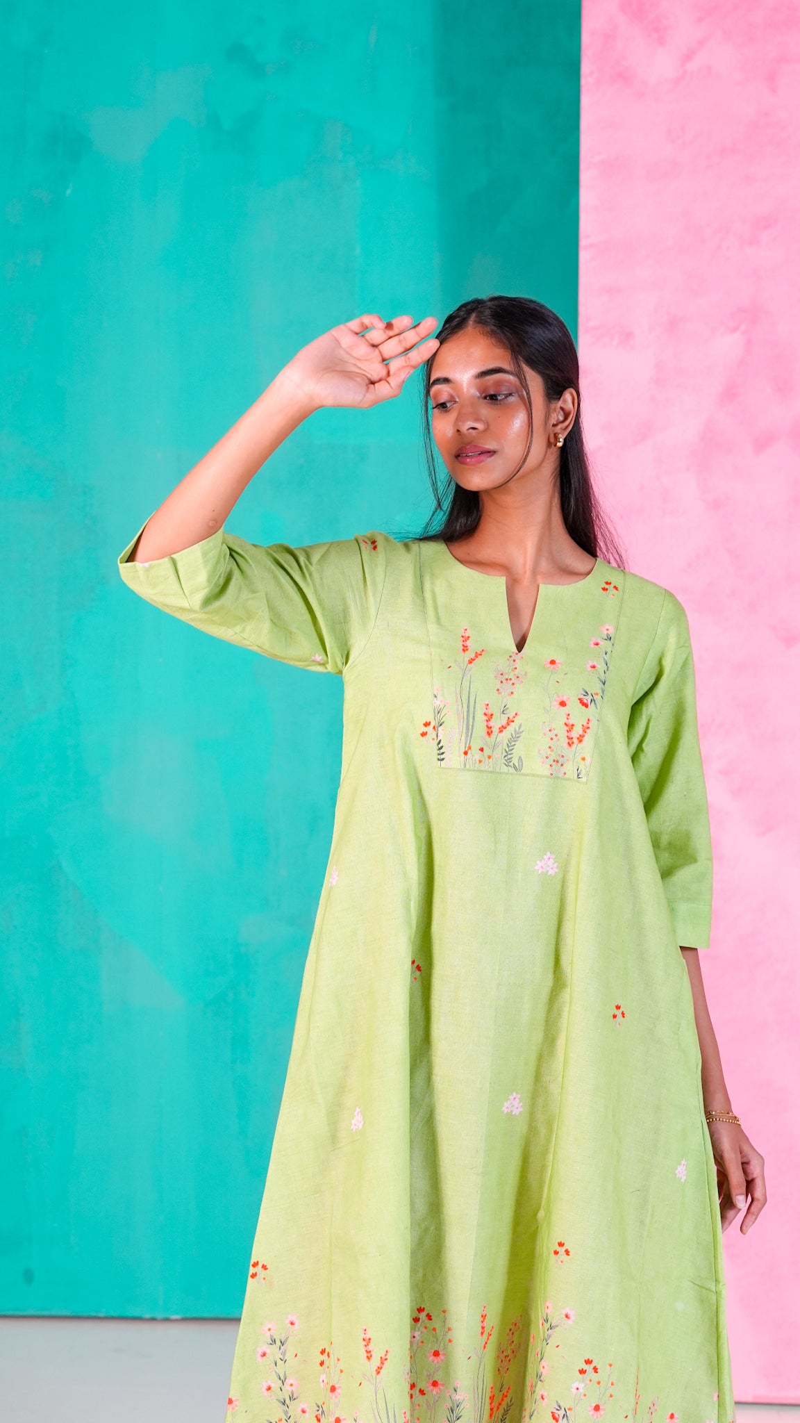 Parrot Kurta Set