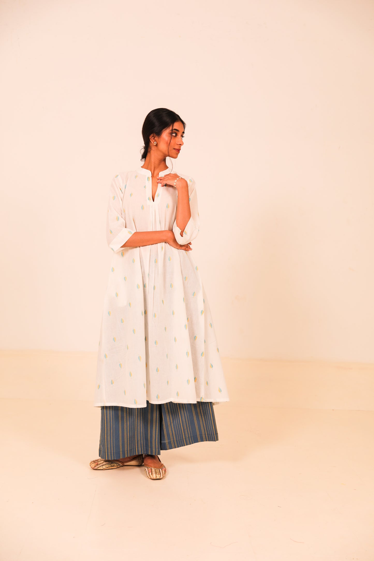 Cotton Sky Kurta Set