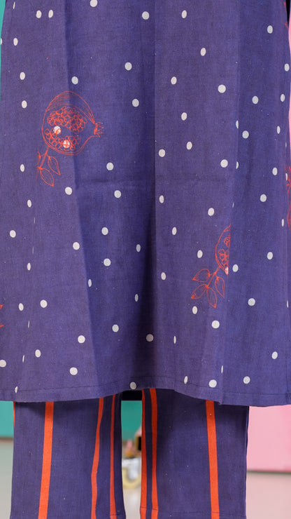 Pomegranate Sky Kurta Set