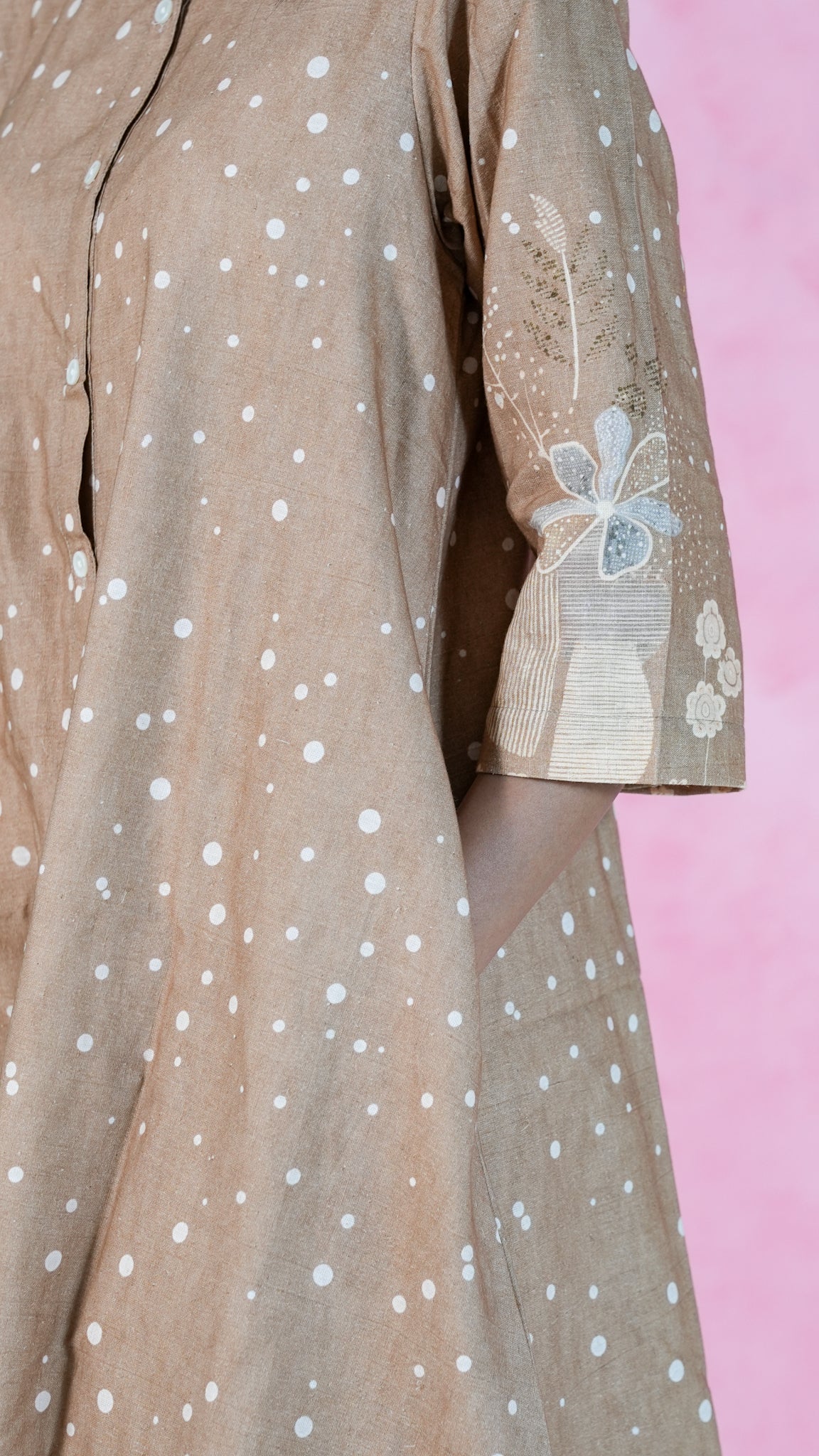 Terracotta Bloom Kurta Set