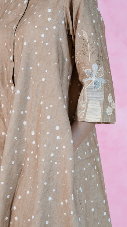 Terracotta Bloom Kurta Set