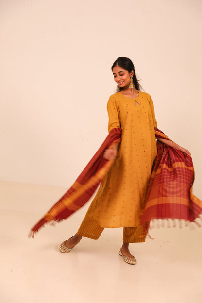 Golden Sunset Suit Set