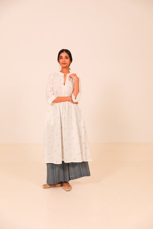 Cotton Sky Kurta Set