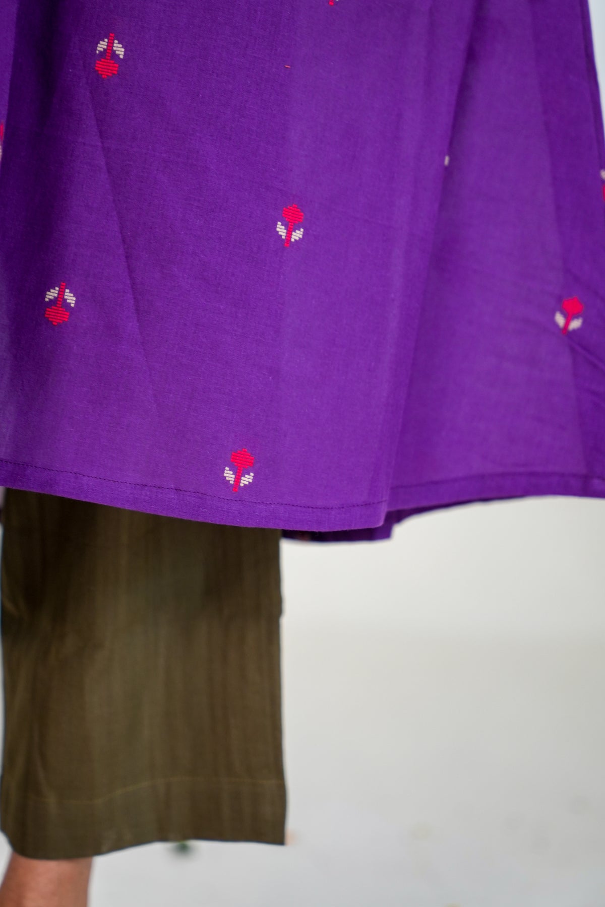 Purple Yam Kurta Set