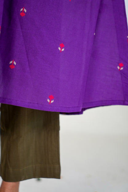 Purple Yam Kurta Set