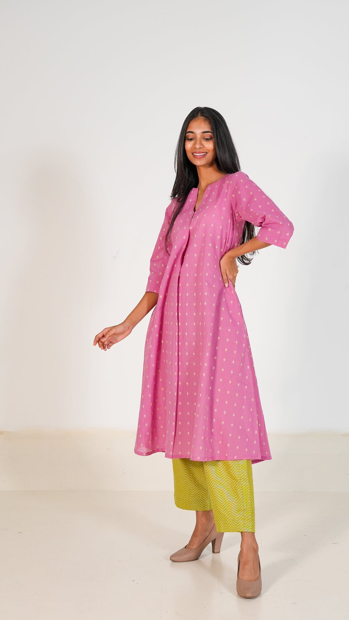 Ibis Rose Kurta Set