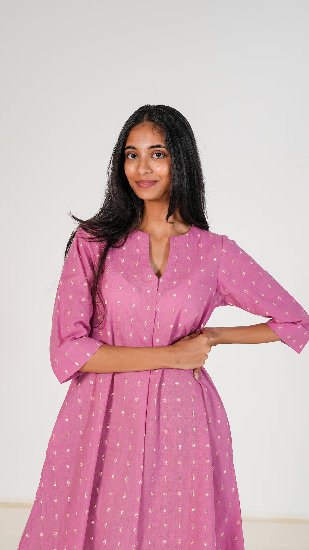 Ibis Rose Kurta Set