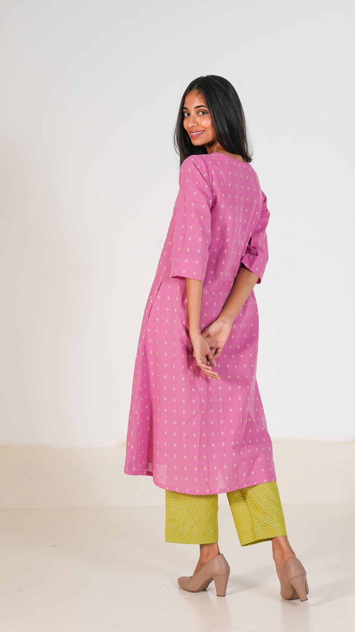 Ibis Rose Kurta Set