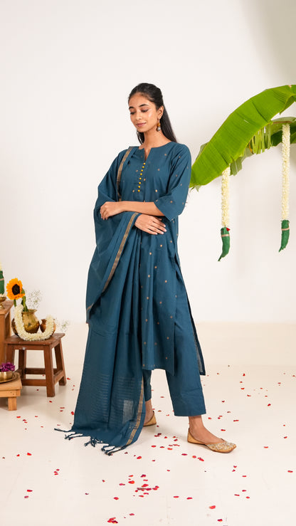 Nilotpala Dupatta Set