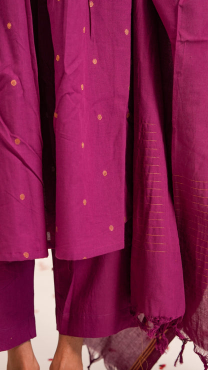 Gulmohar Dupatta Set