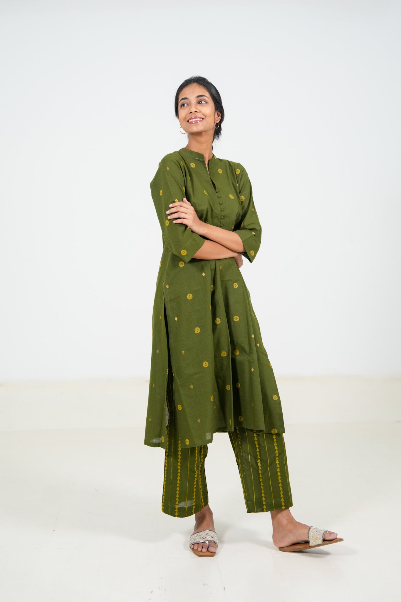 Chive Kurta Set