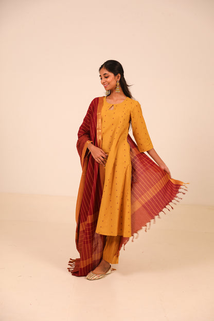 Golden Sunset Suit Set