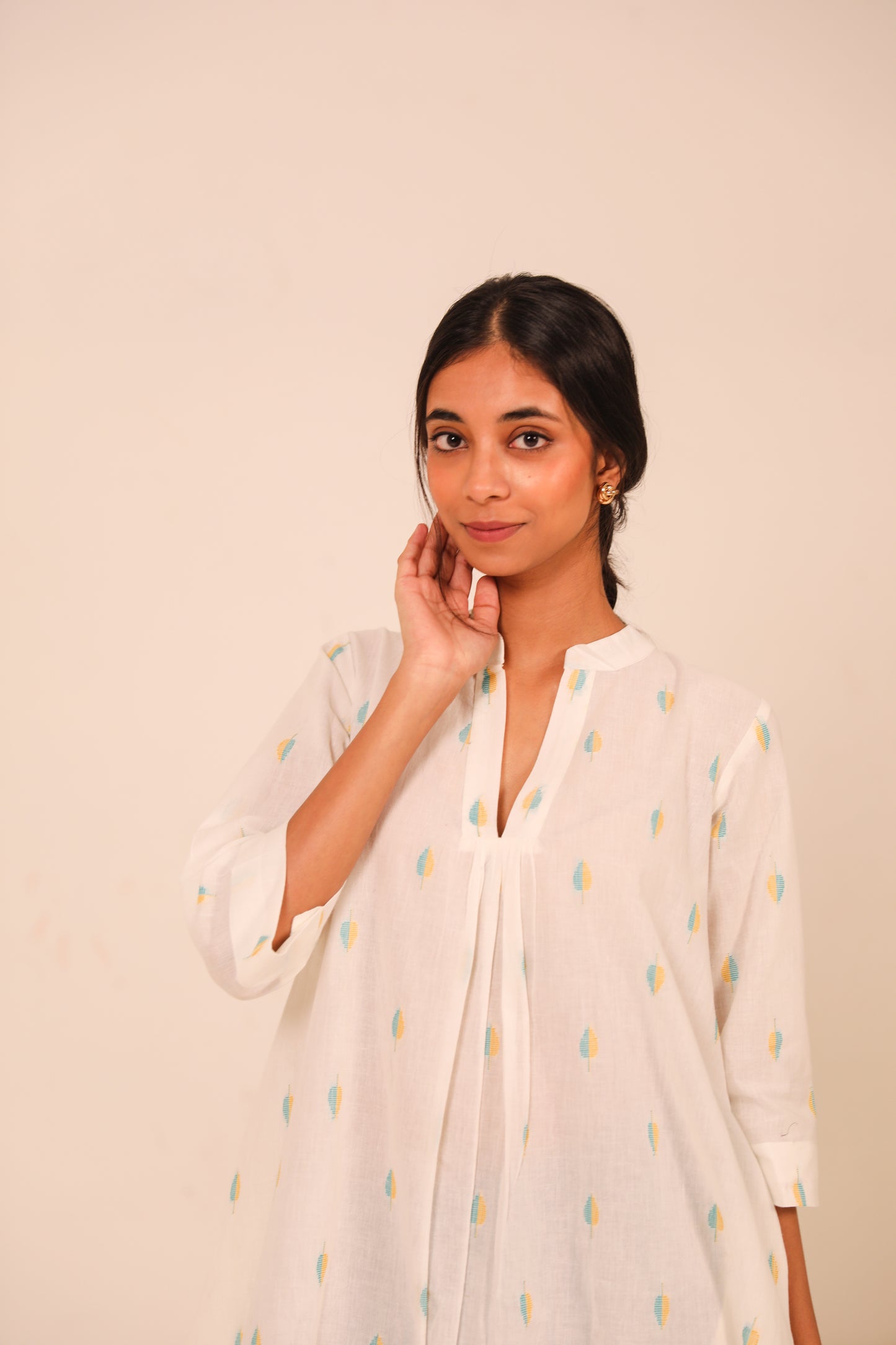 Cotton Sky Kurta Set