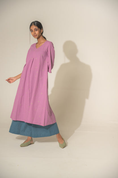 Pink Cosmos Kurta