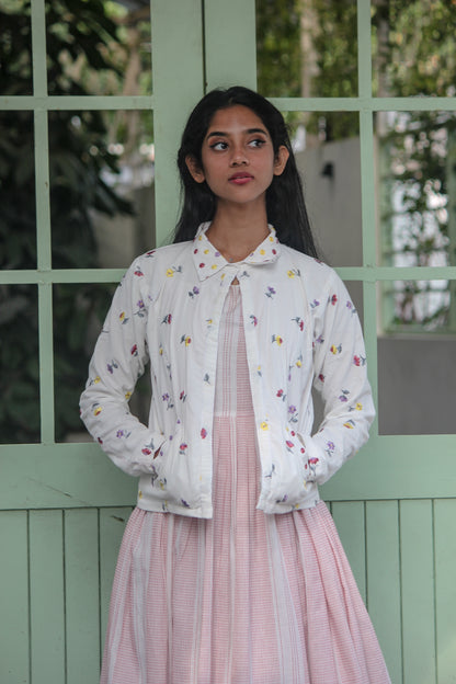 Marshmallow Garden Corduroy Jacket