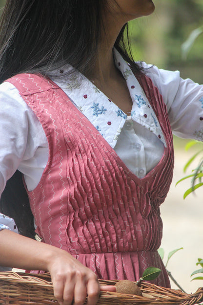 White Zindagi Backyard Dress