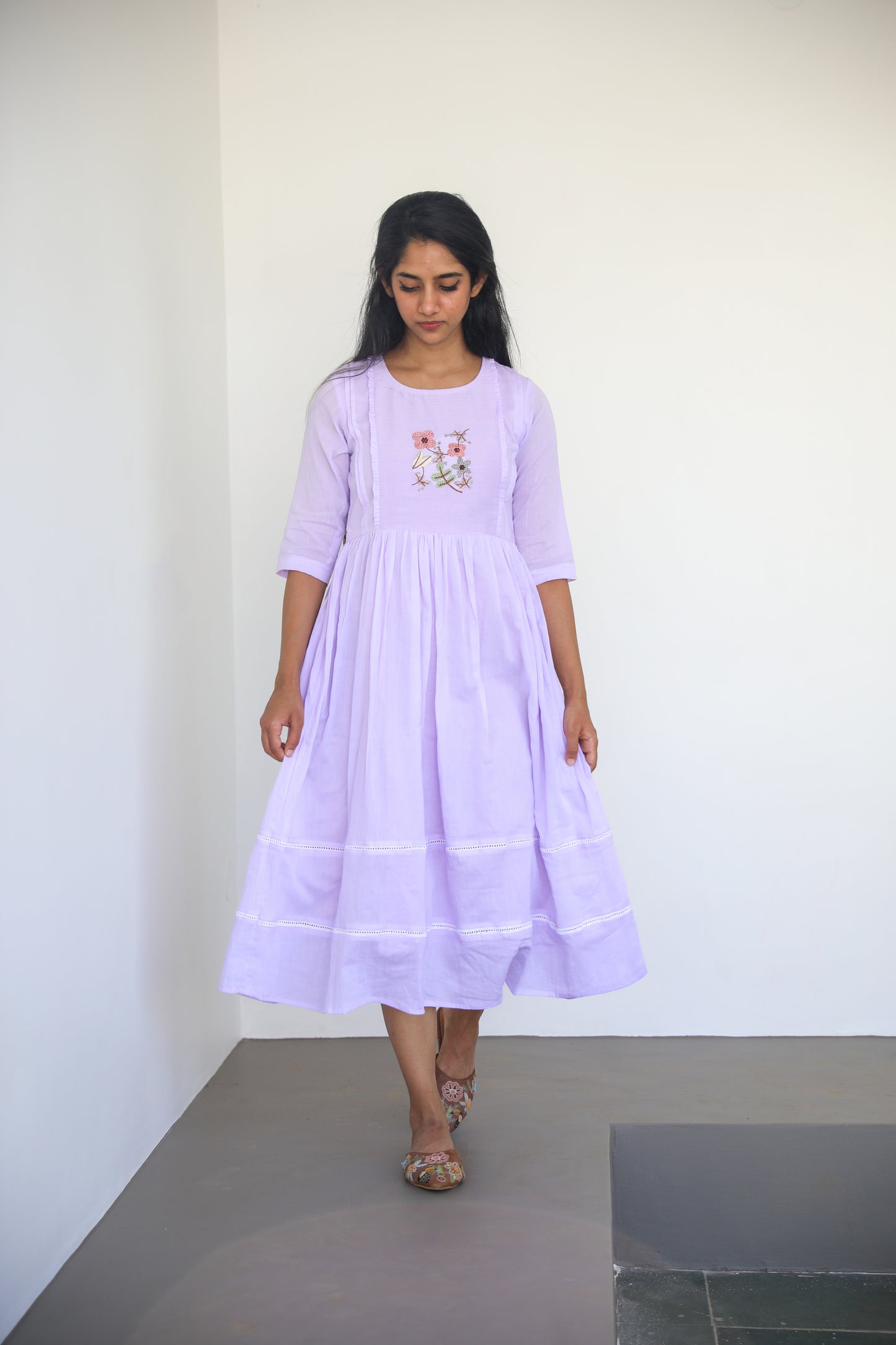 Lilac Snow Dress